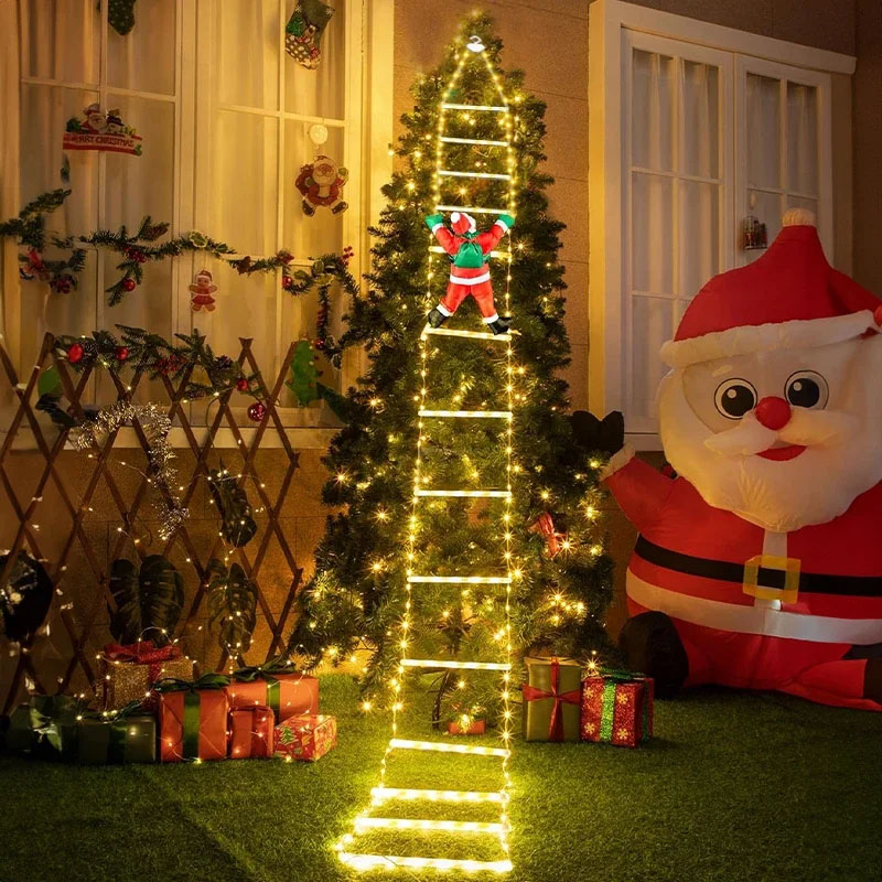 Christmas Lights Outdoor - Luzes de Natal LED, Cordão de