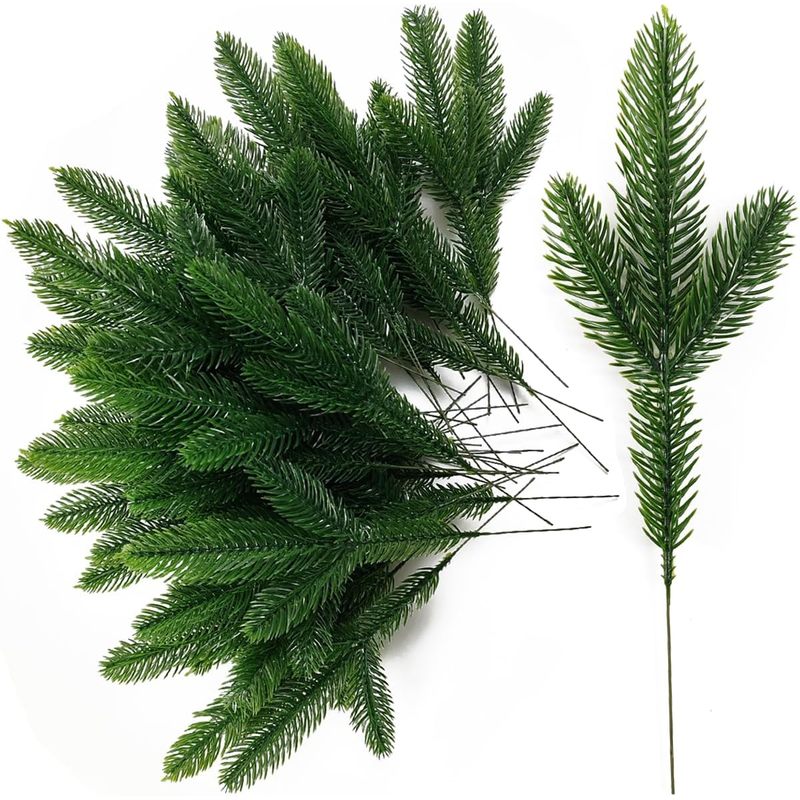 Galhos de Pinheiro Artificiais - Christmas Wreath Fake avaliação e preço