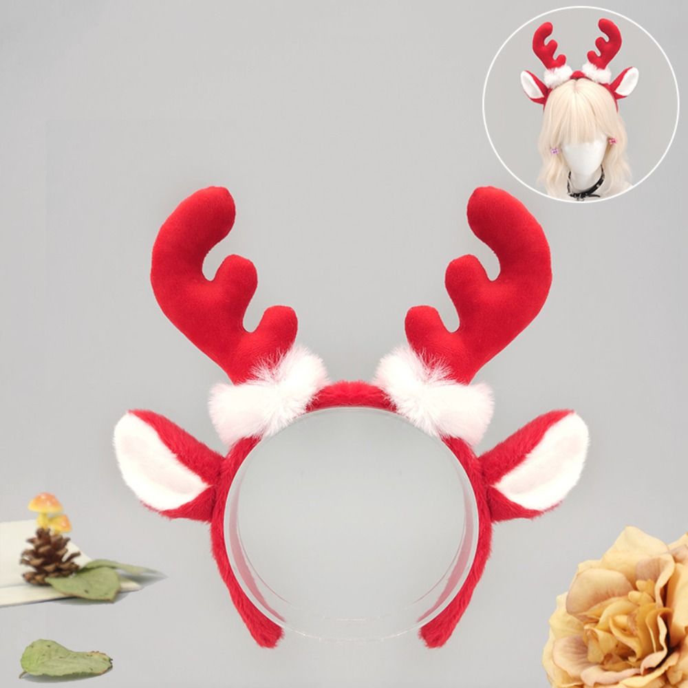 Tiara de Pelúcia Realista com  - Reindeer Antlers Headband avaliação e preço