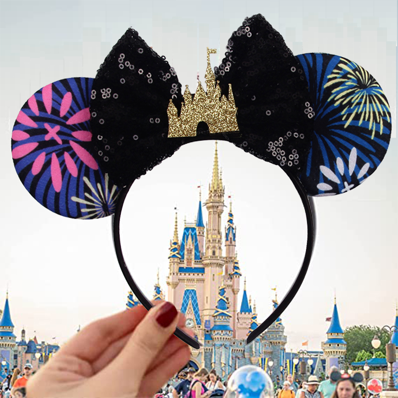 Tiara de Orelhas do Mickey Mou - Ribbon Bow Gift avaliação e preço
