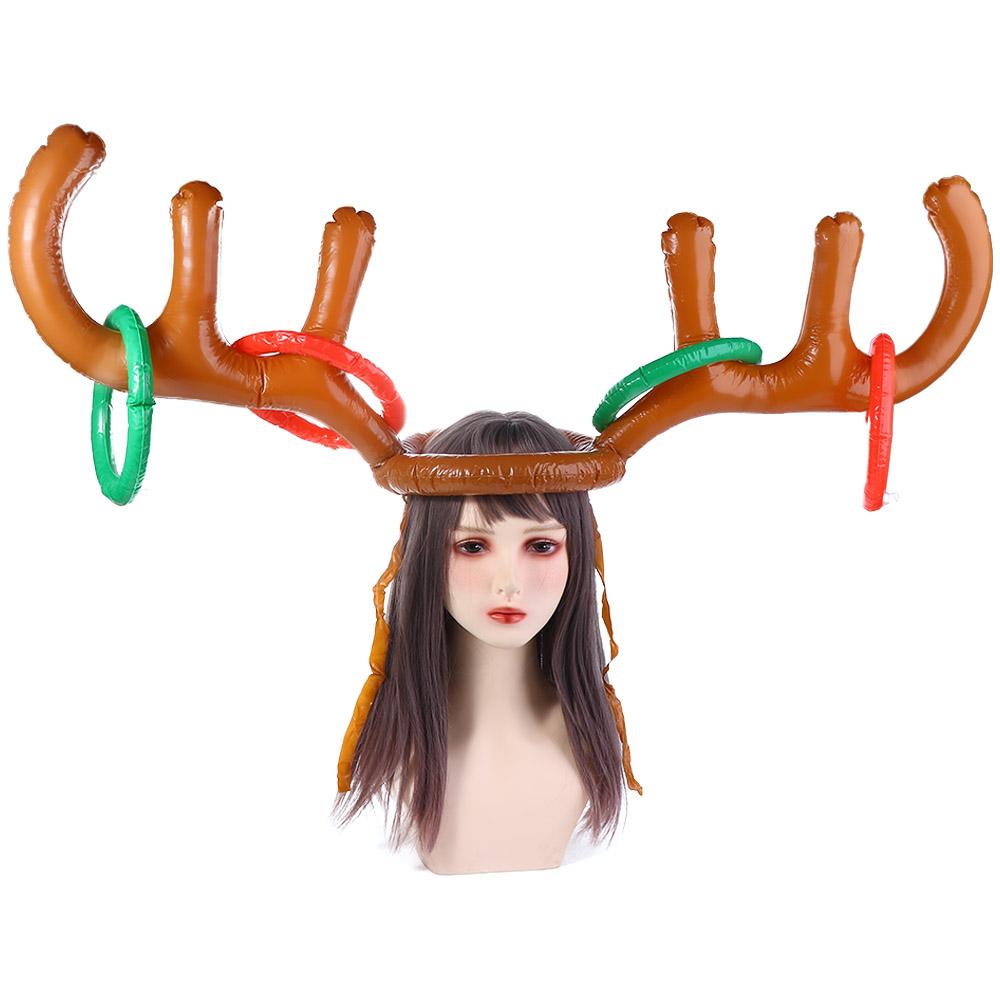 Divertido Presente de Ano Novo - Reindeer Antlers Headband avaliação e preço